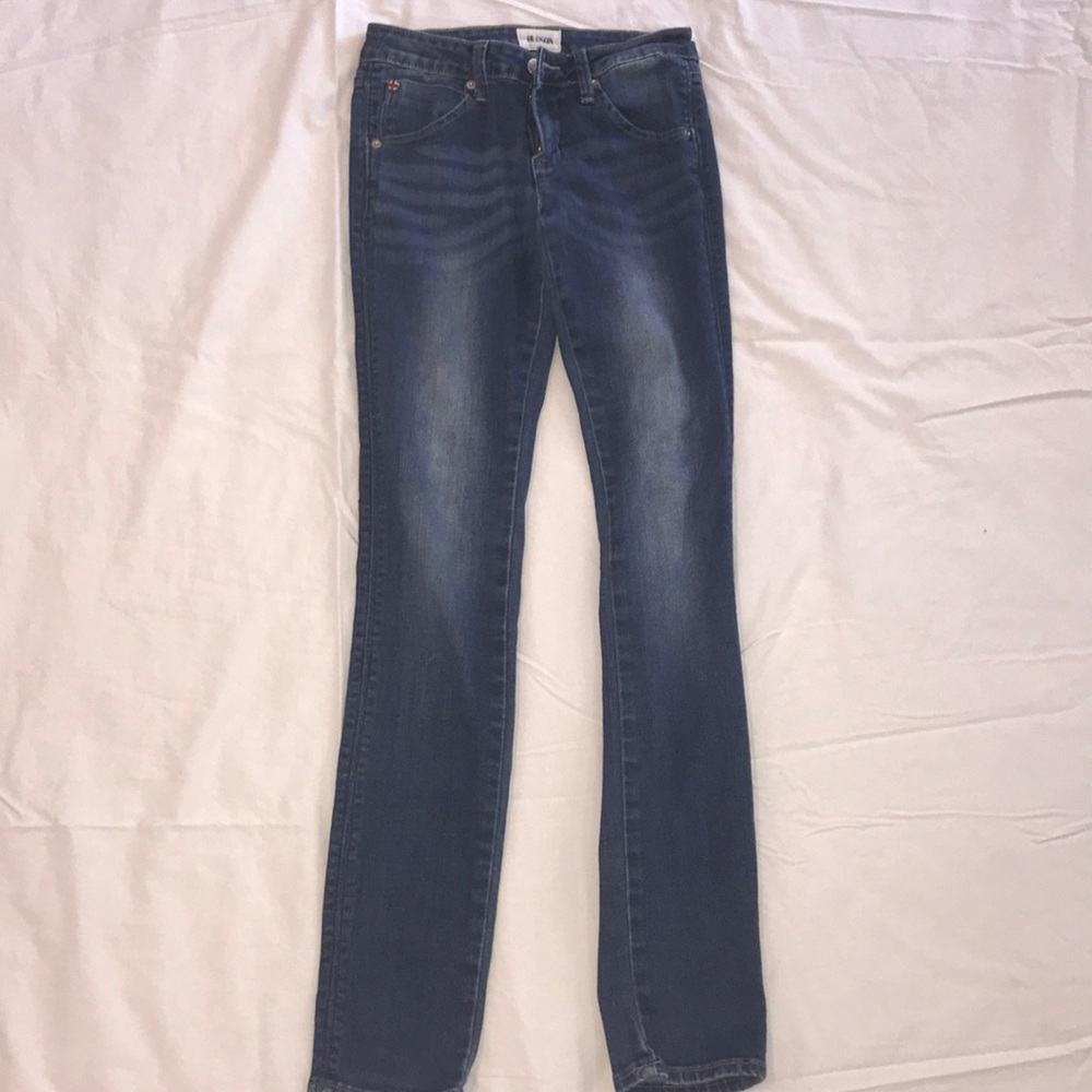 Kids Hudson Blue Skinny Jeans